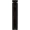 Ekena Millwork Tristan Wrought Iron Bracket, (Triple center brace), Antiqued Warm Silver 2"W x 7 1/2"D x 10"H BKTM02X07X10TTNAWS - alternate 6